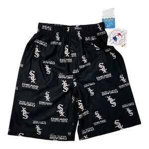 Chicago White Sox Kids Pajama Shorts Size 5/6 Flame Resistant NWT